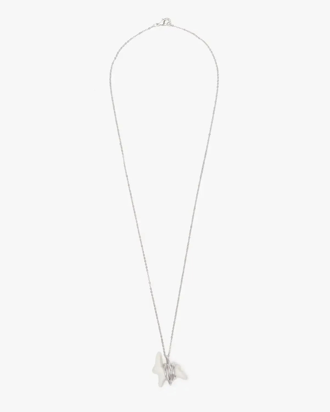 Liuli Bunny Pendant with Metal Frame