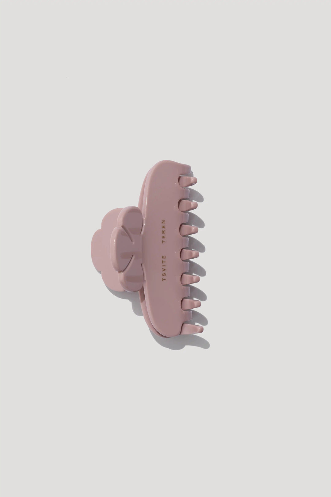 BELLA hair clip-crab in pale rose color