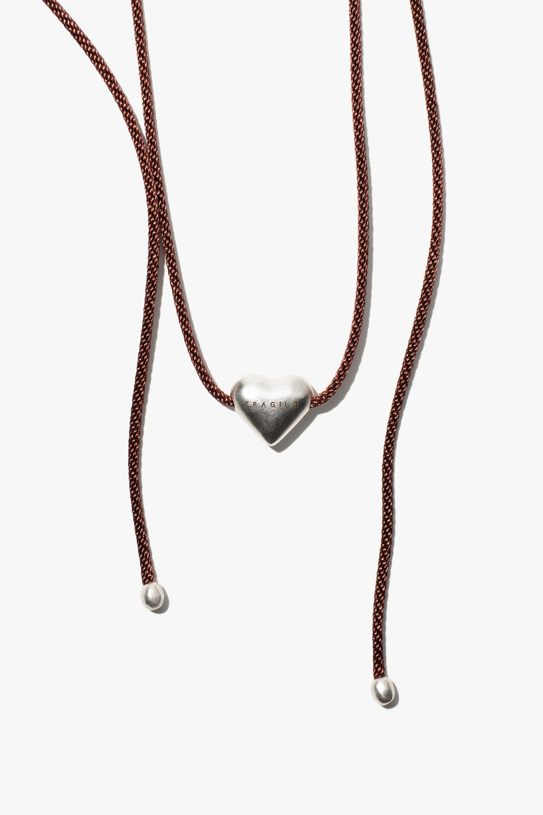 FRAGILE silver pendant