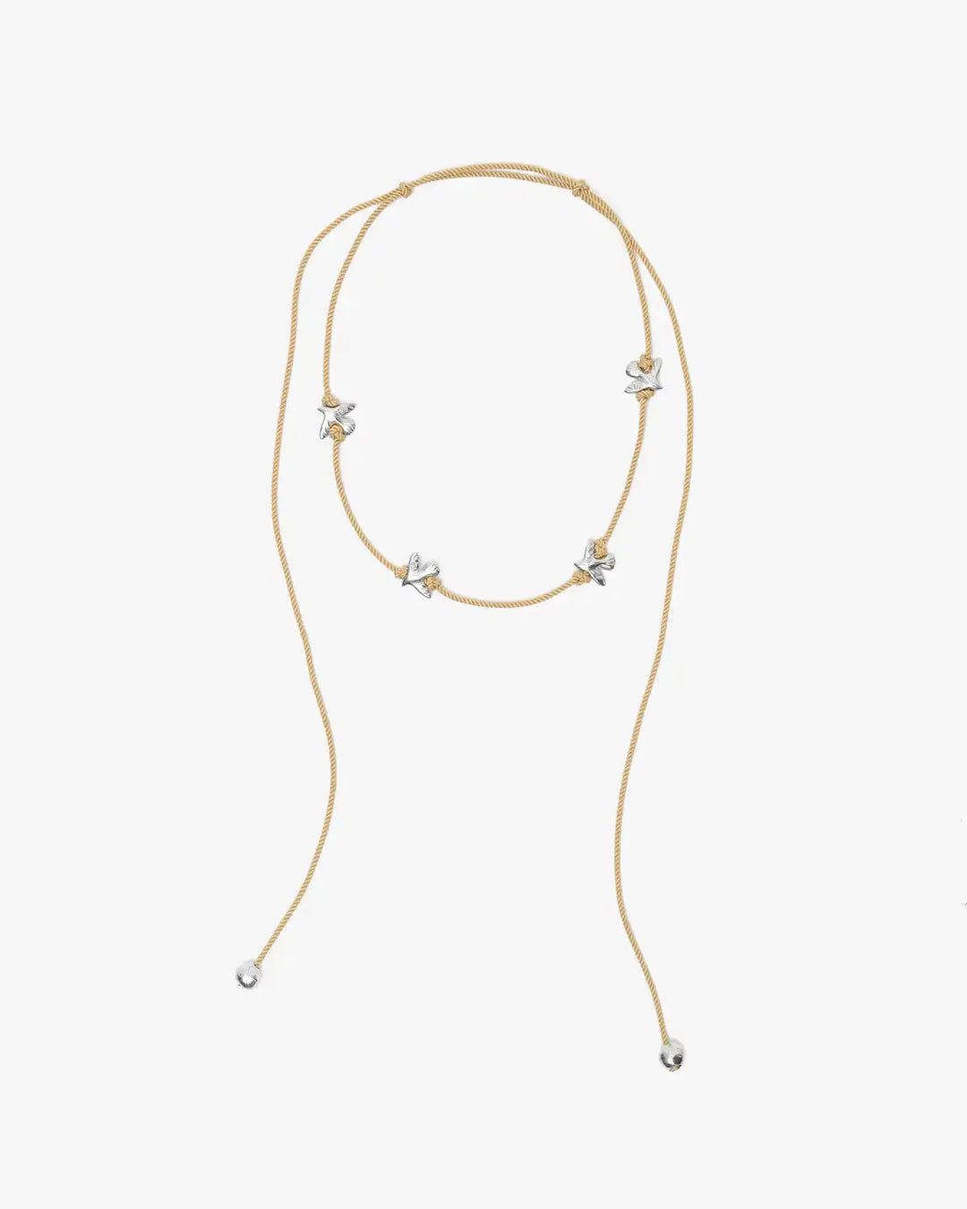 Era Necklace with Silver Birds
