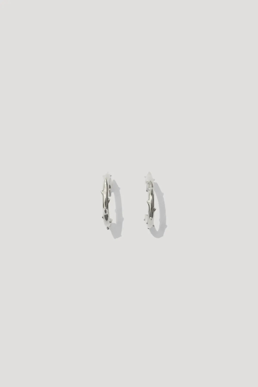 THORNS silver earrings