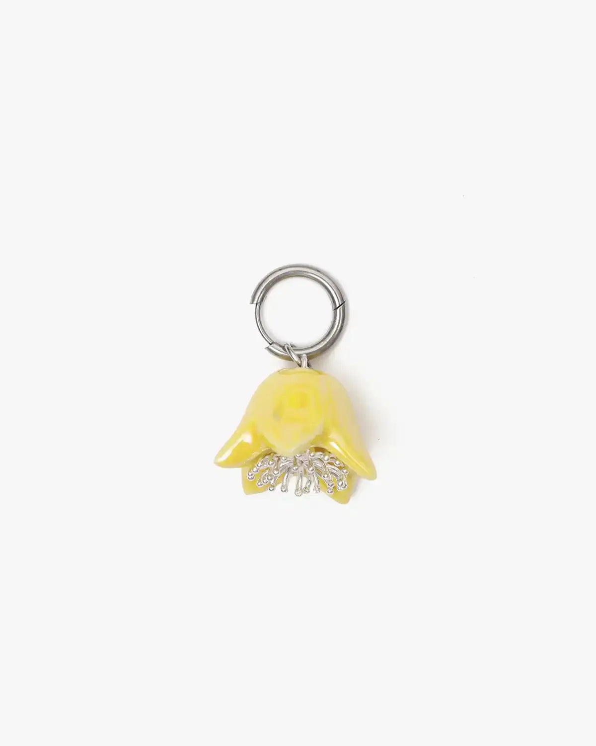 Polysk Bellflower Yellow Single Earring