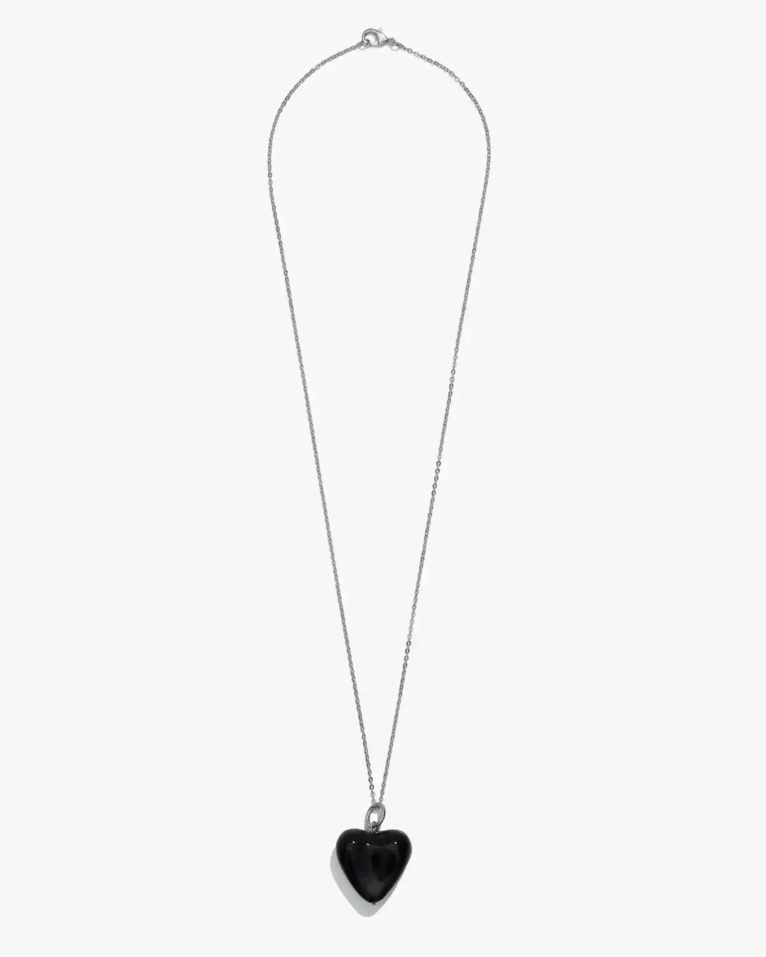 Aura Black Heart Pendant