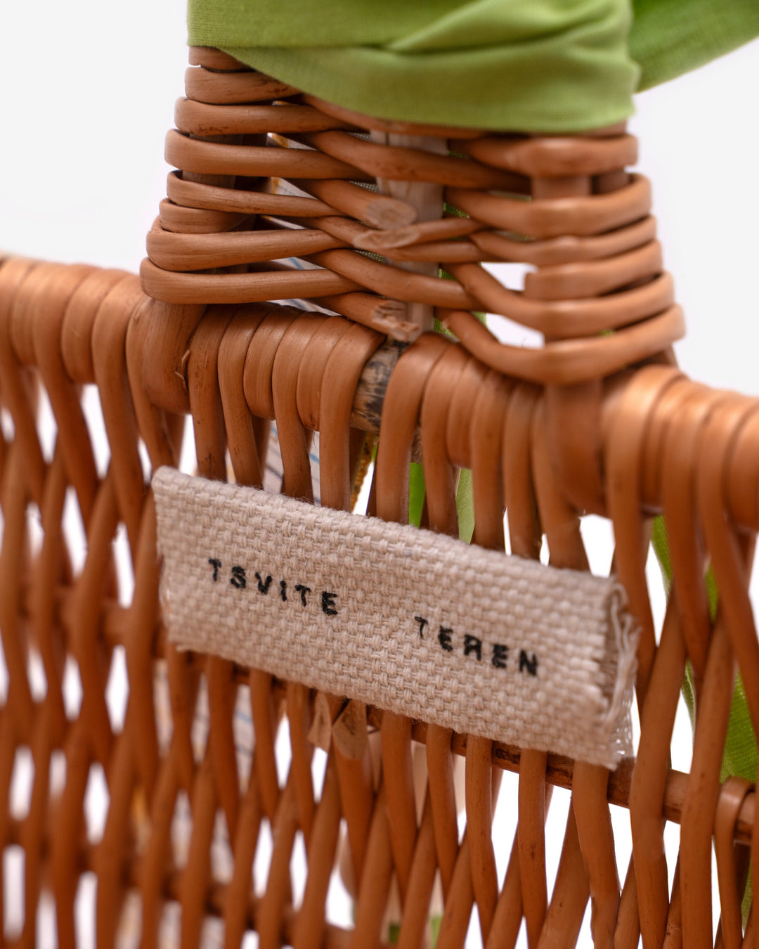 Великодній кошик KOLO малий з жовтими стрічками