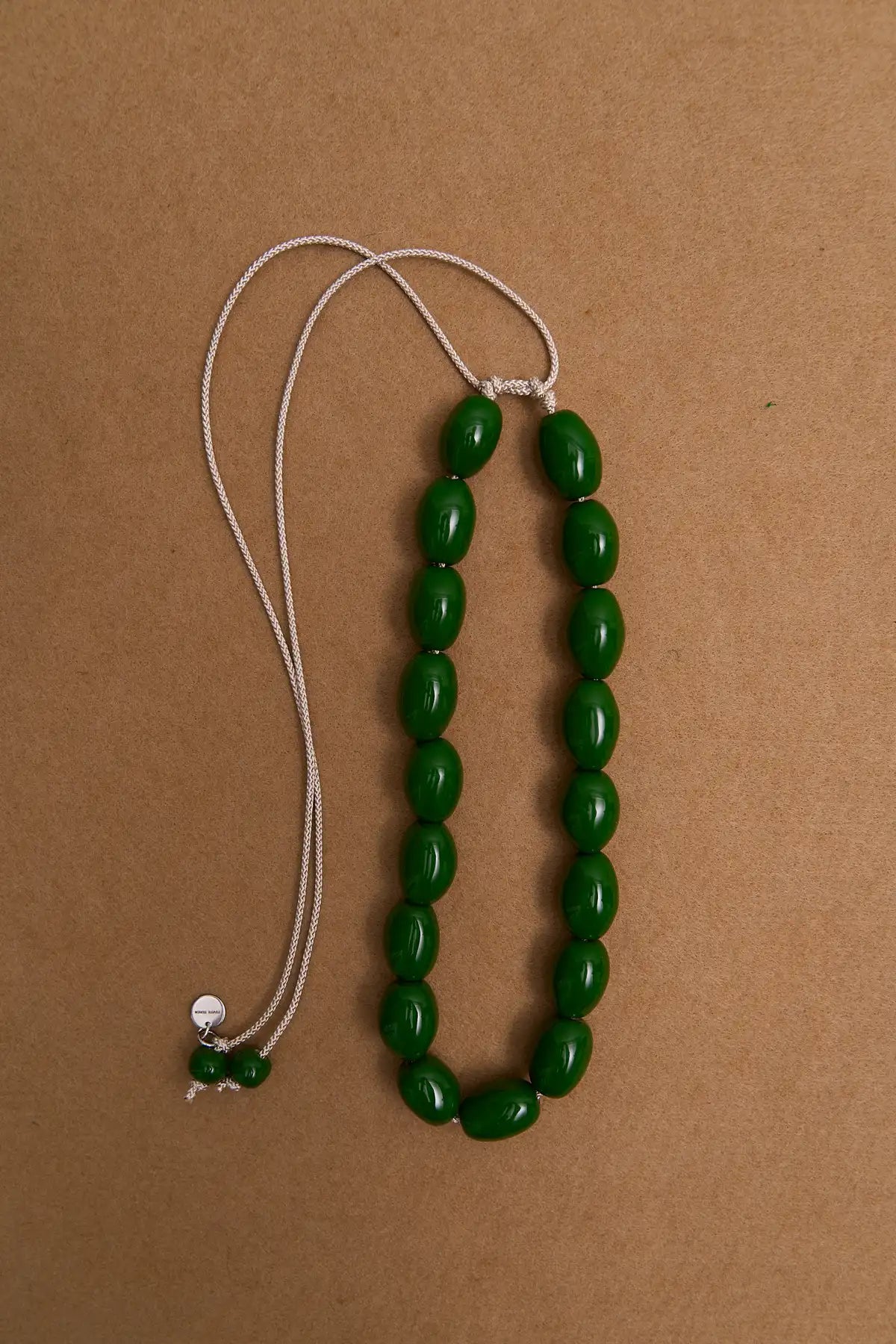 Resort Necklace. Dark Green