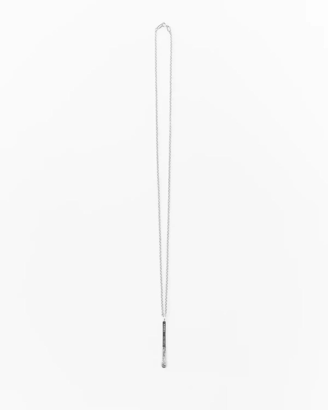 Підвіс 6.674 у формі срібного тліючого сірника