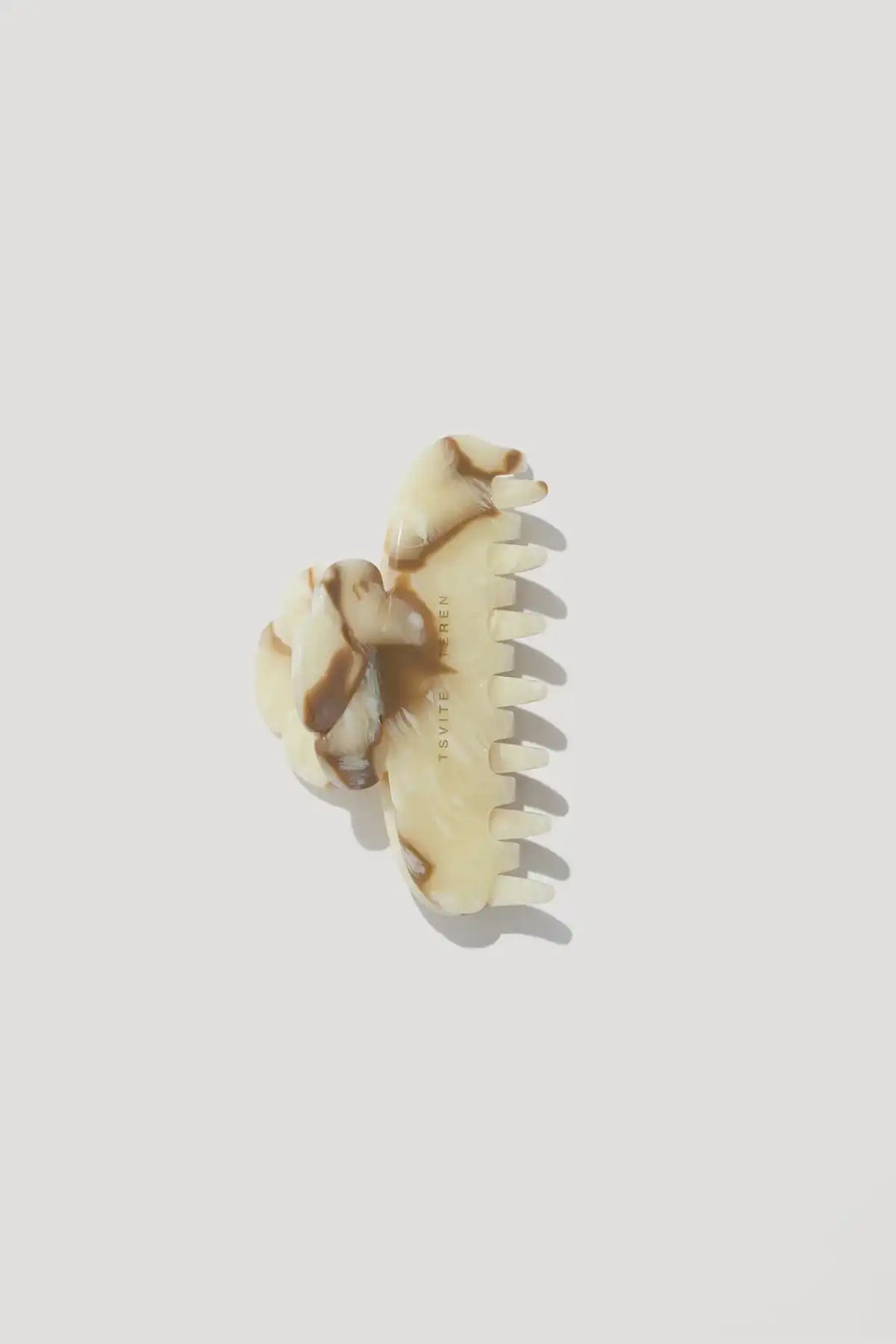 BELLA hair clip-crab in marble color