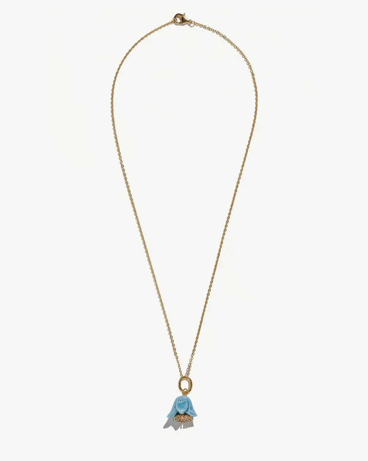 Polysk Small Sky Blue Bellflower Pendant