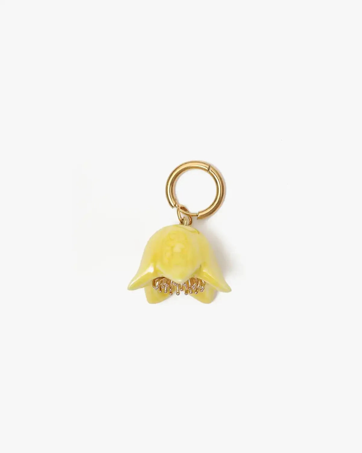 Polysk Bellflower Yellow Single Earring