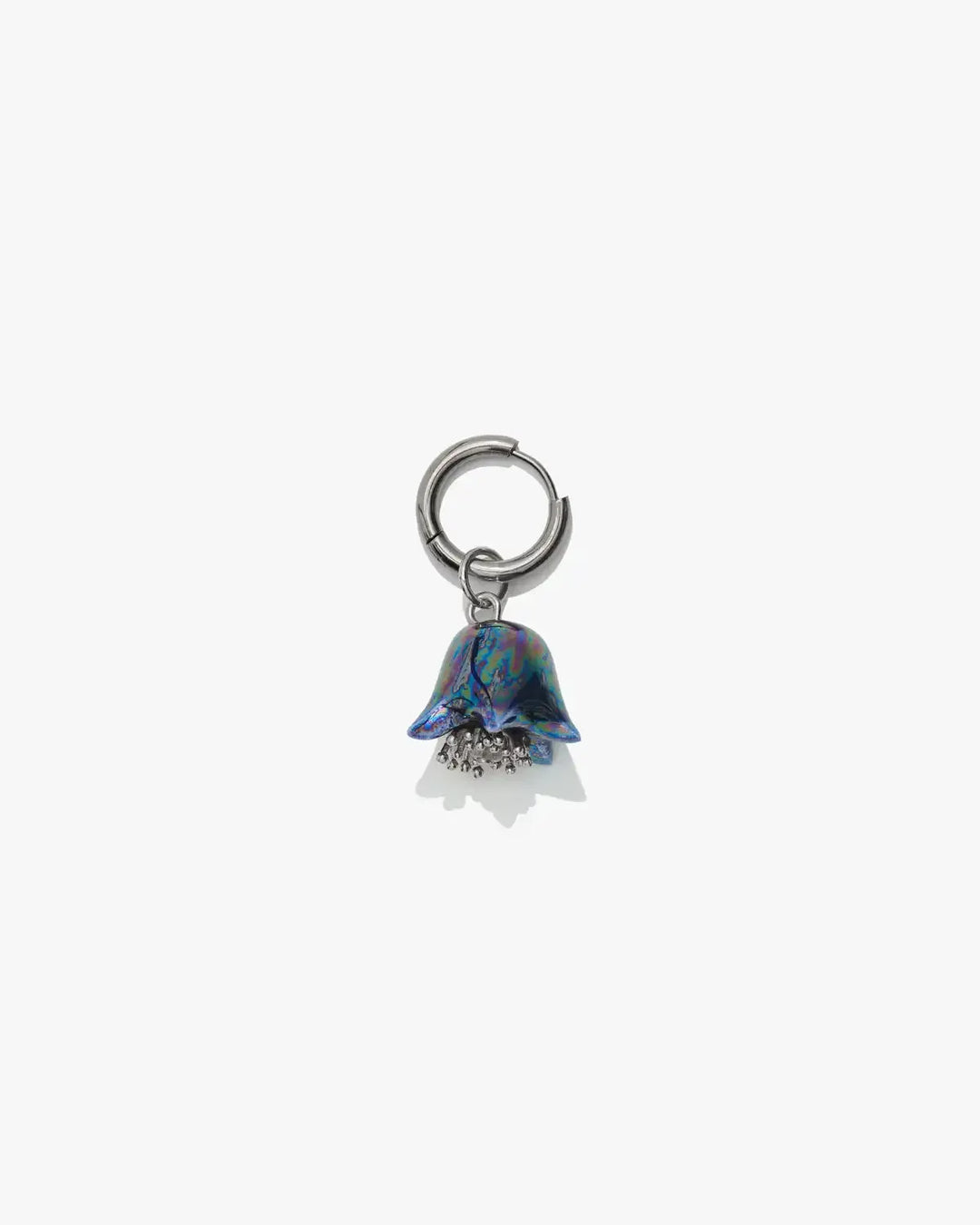 Polysk Small Bellflower Blue Single Earring