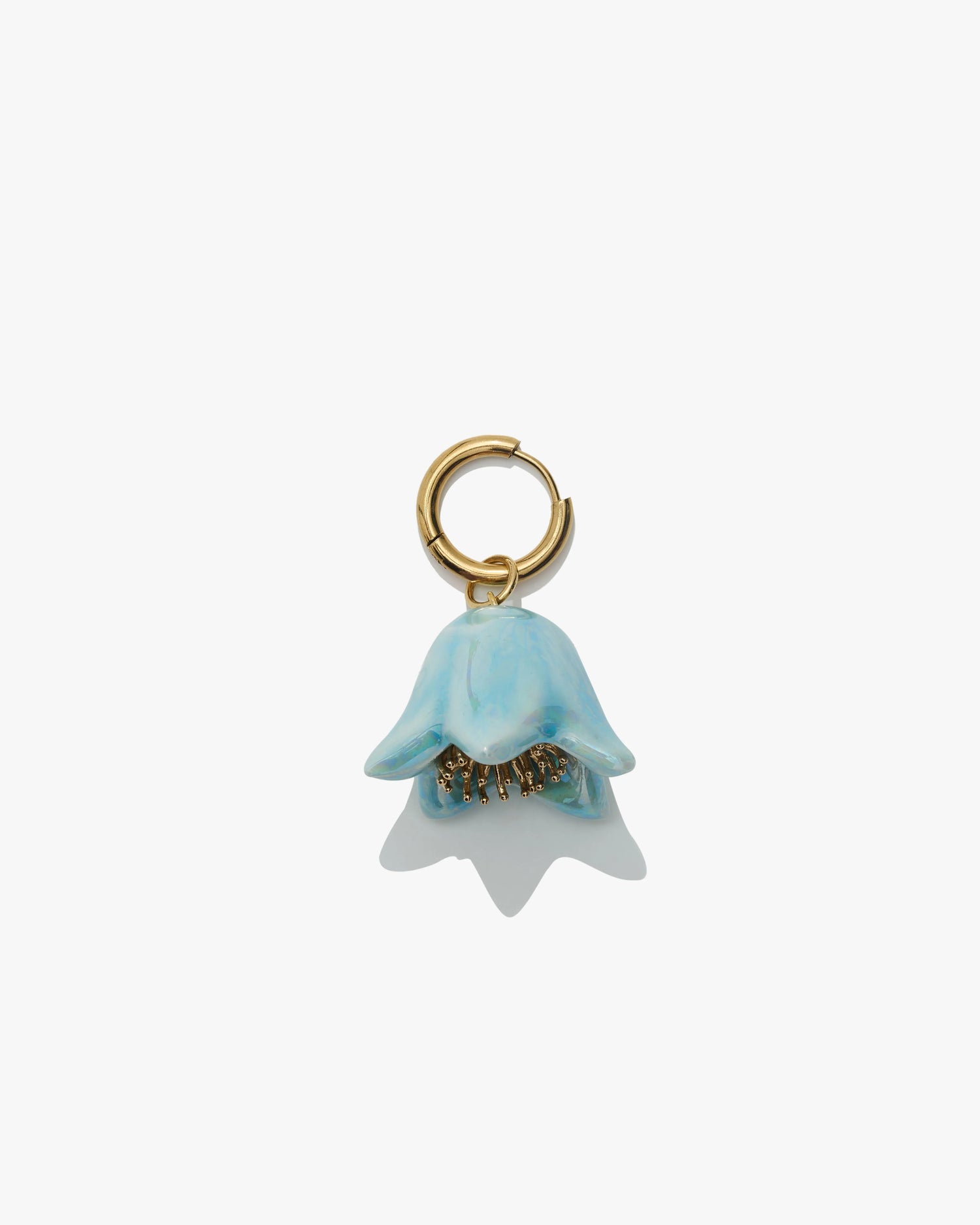 Polysk Bellflower Sky Blue Single Earring