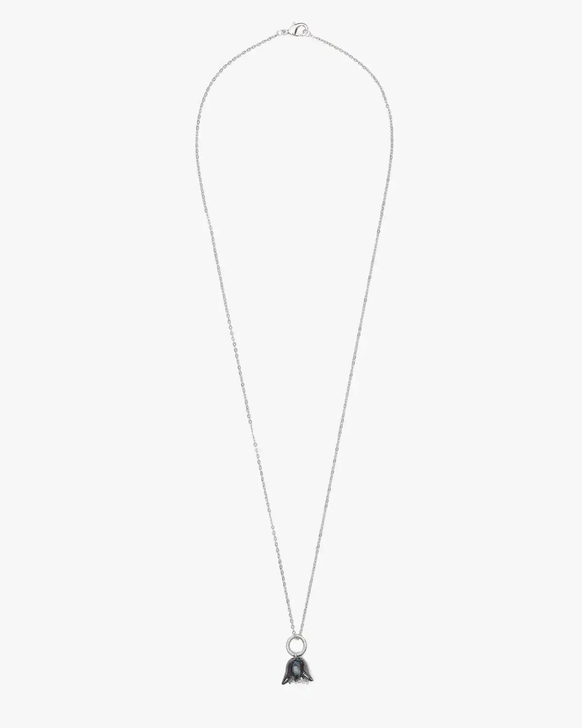 Polysk Small Black Bellflower Pendant