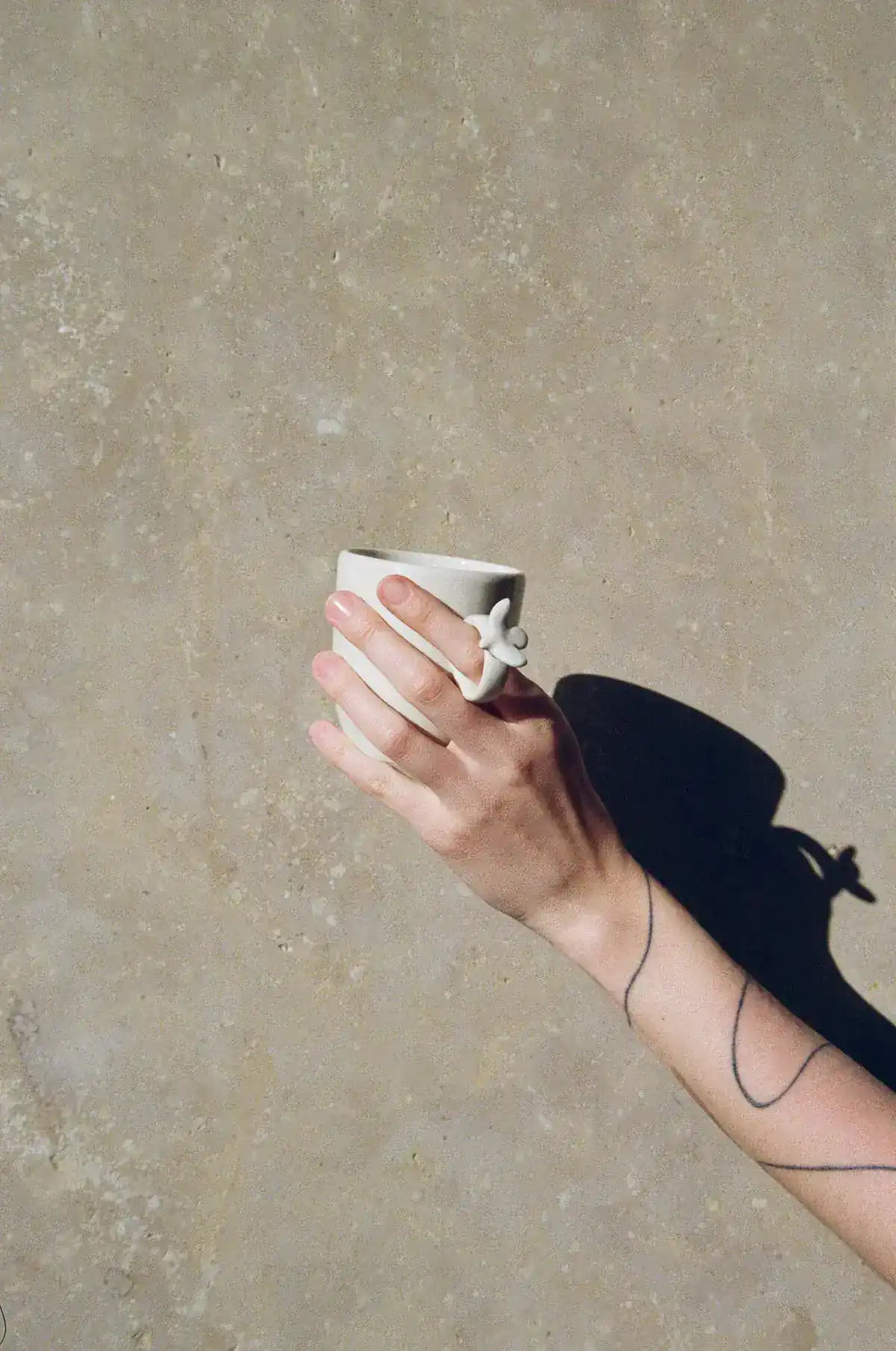 DÉJÀ VU mug in linen color