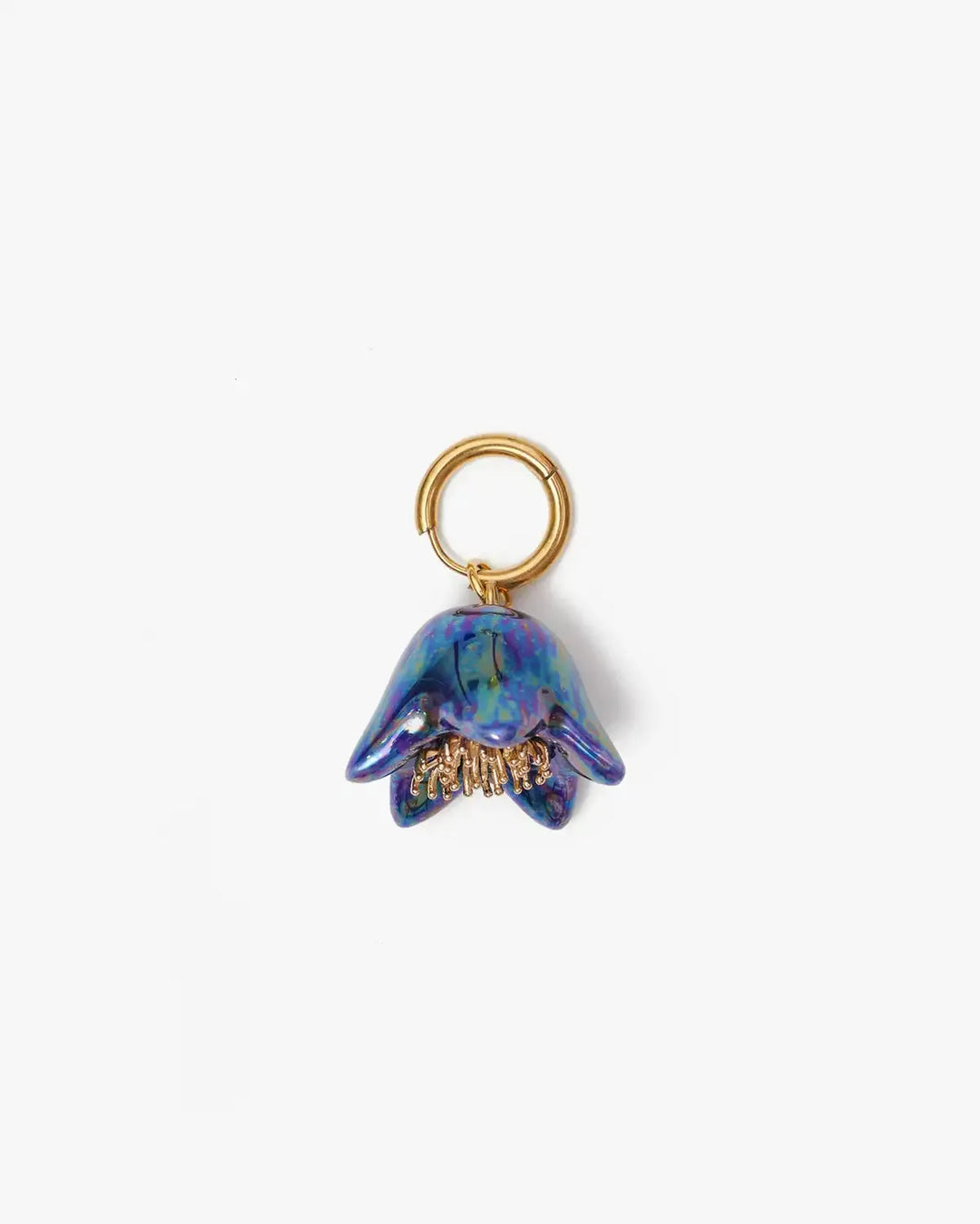 Polysk Bellflower Blue Single Earring