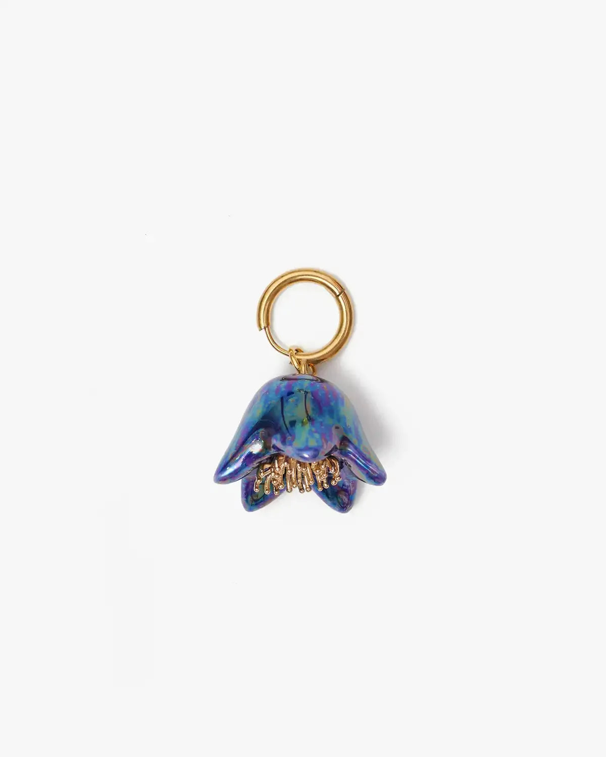 Polysk Bellflower Blue Single Earring