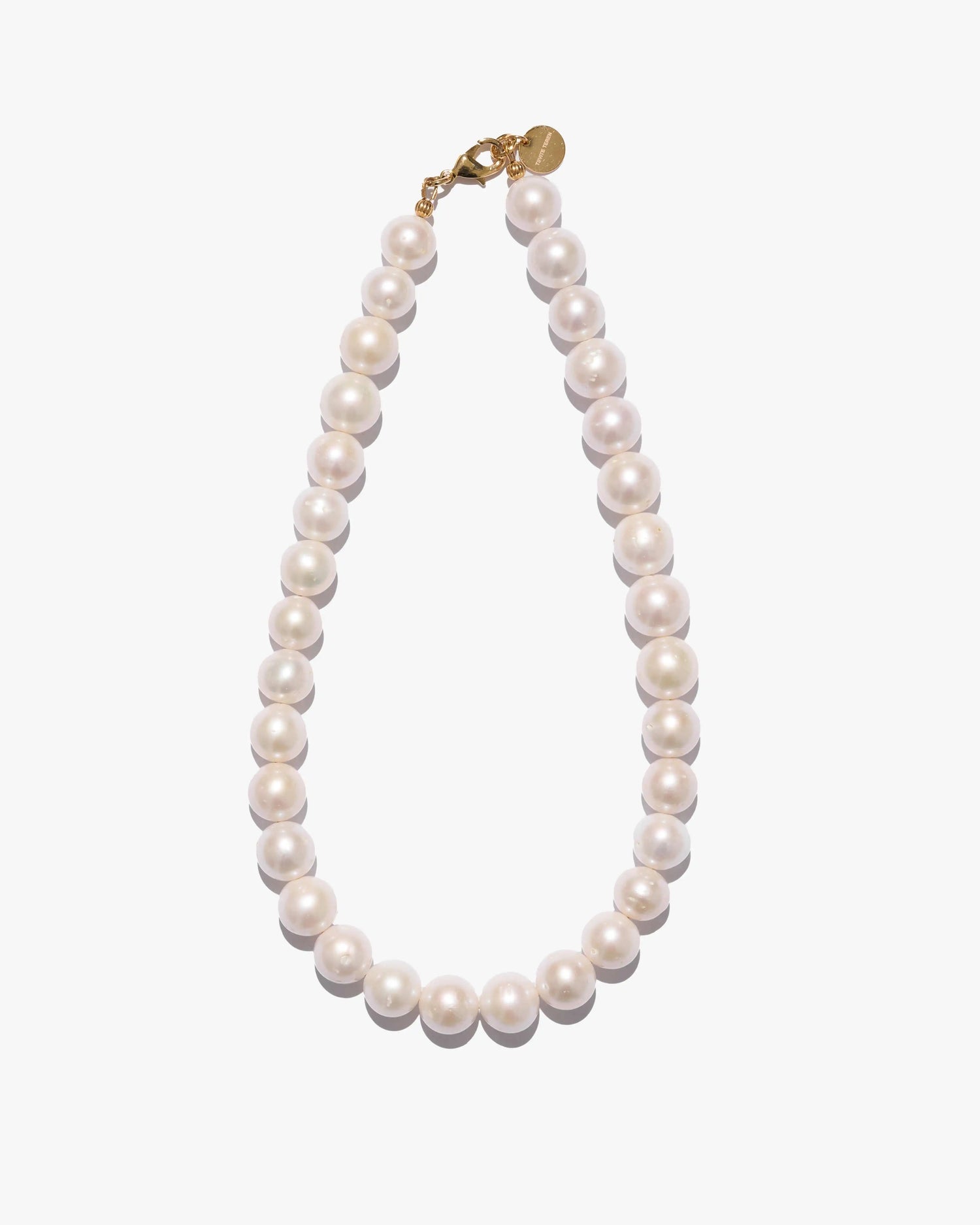 Base Necklace with Large Pearls