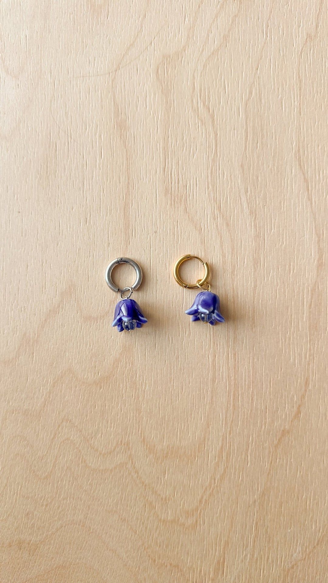 Моносережка POLYSK малий дзвоник синій НЕ ЛЮСТРОВА (BF)