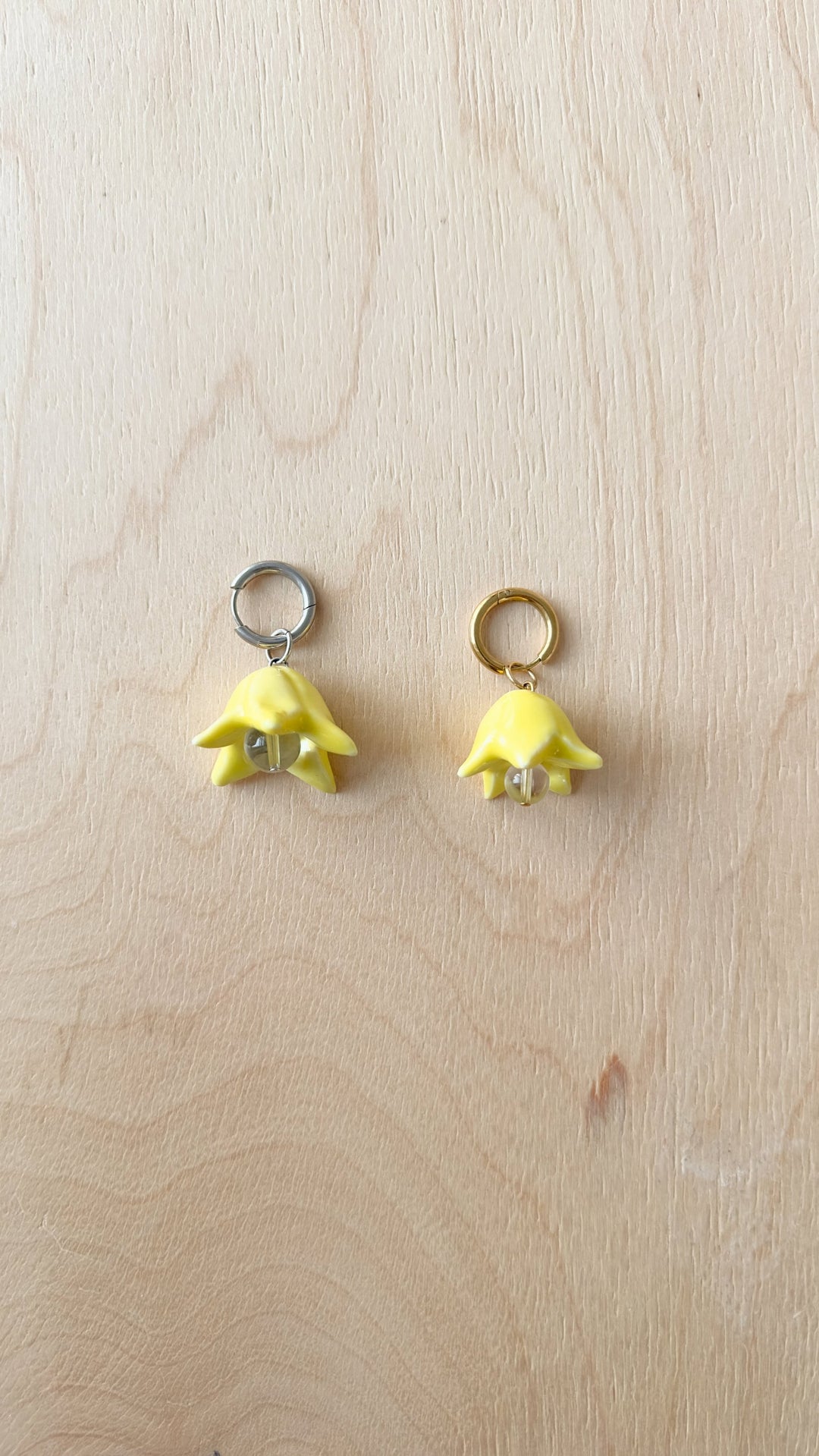 Моносережка POLYSK малий дзвоник жовтий НЕ ЛЮСТРОВА (BF)