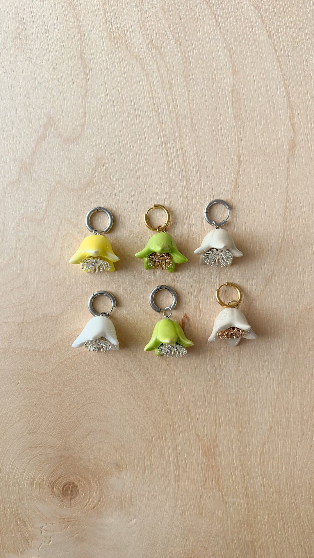 Моносережка POLYSK дзвоник білий НЕ ЛЮСТРОВА (BF)