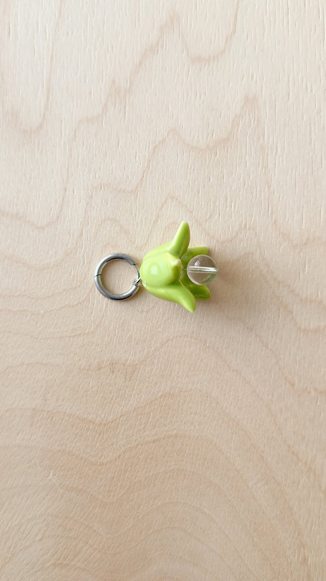 Моносережка POLYSK дзвоник зелений НЕ ЛЮСТРОВА (BF)