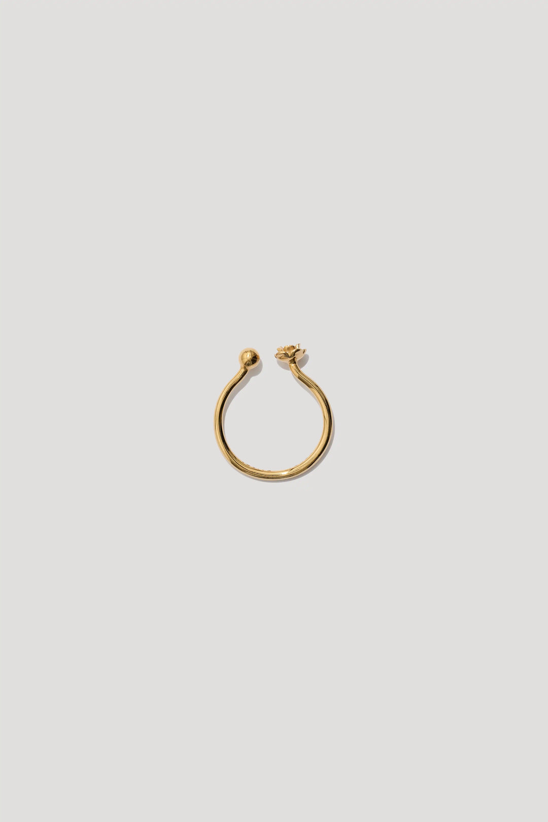 BLOSSOM gold-plated ring