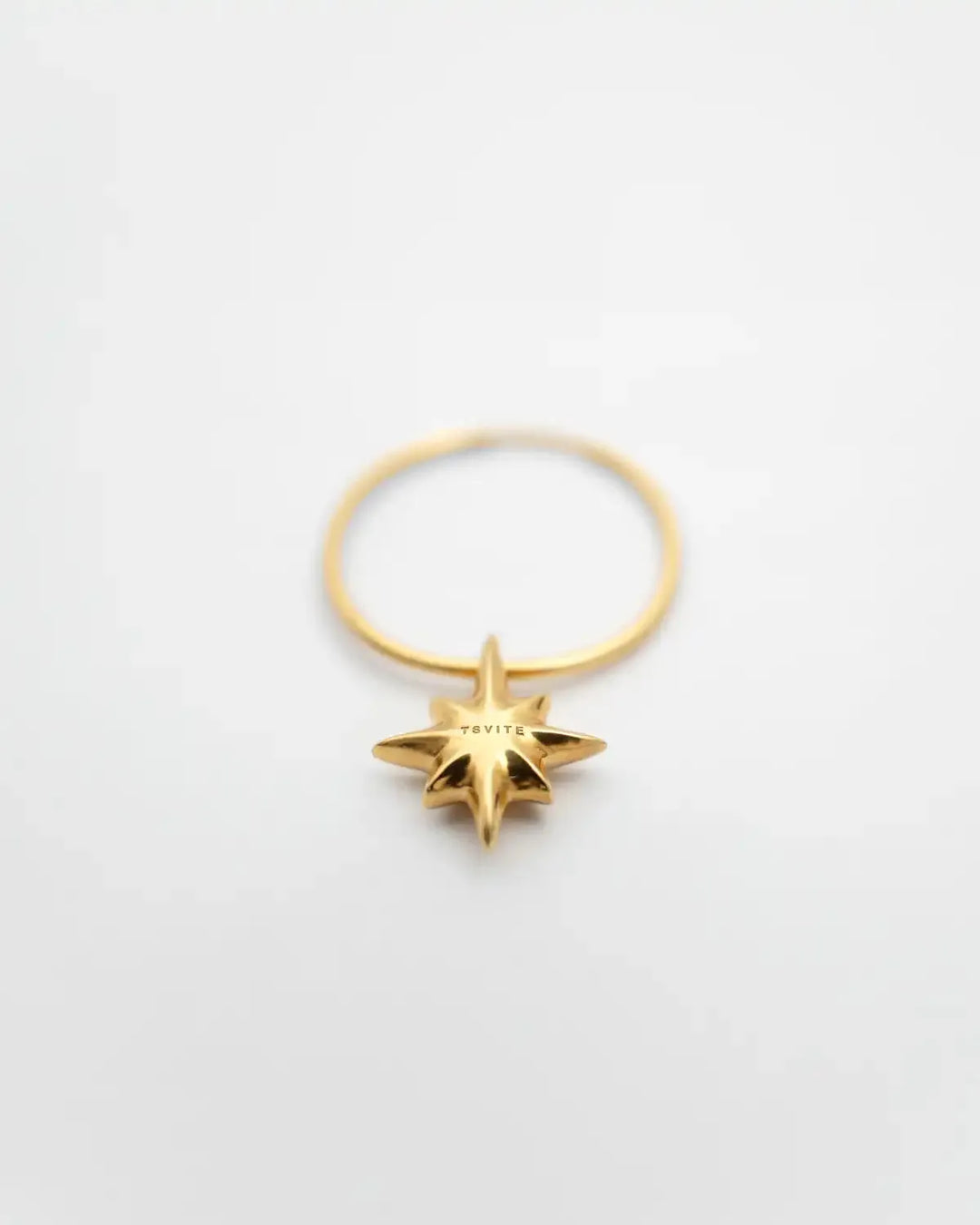 Drimota Earrings in Gold-Plated Silver Stars Shape