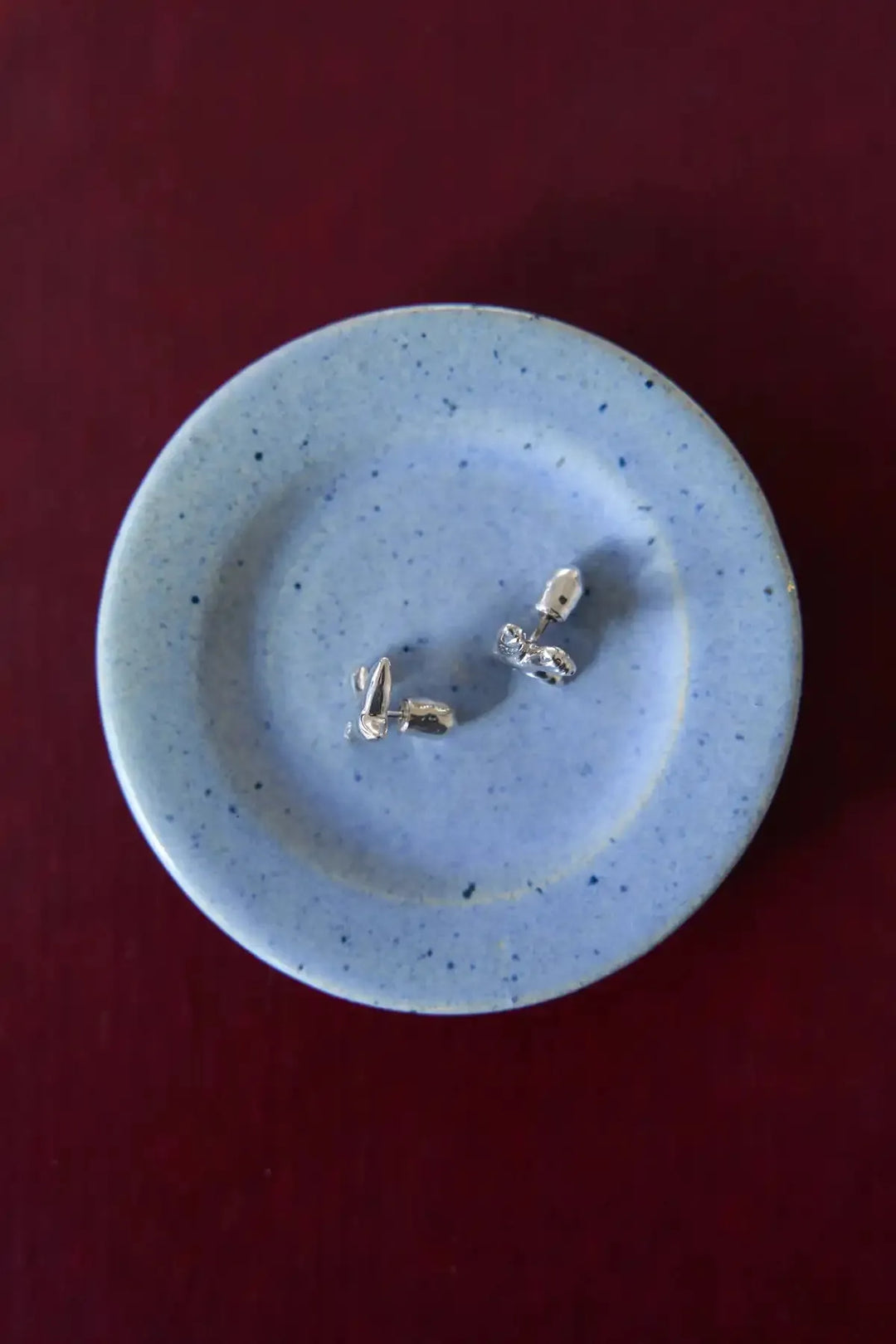 Era Earrings in Silver Birds Shape