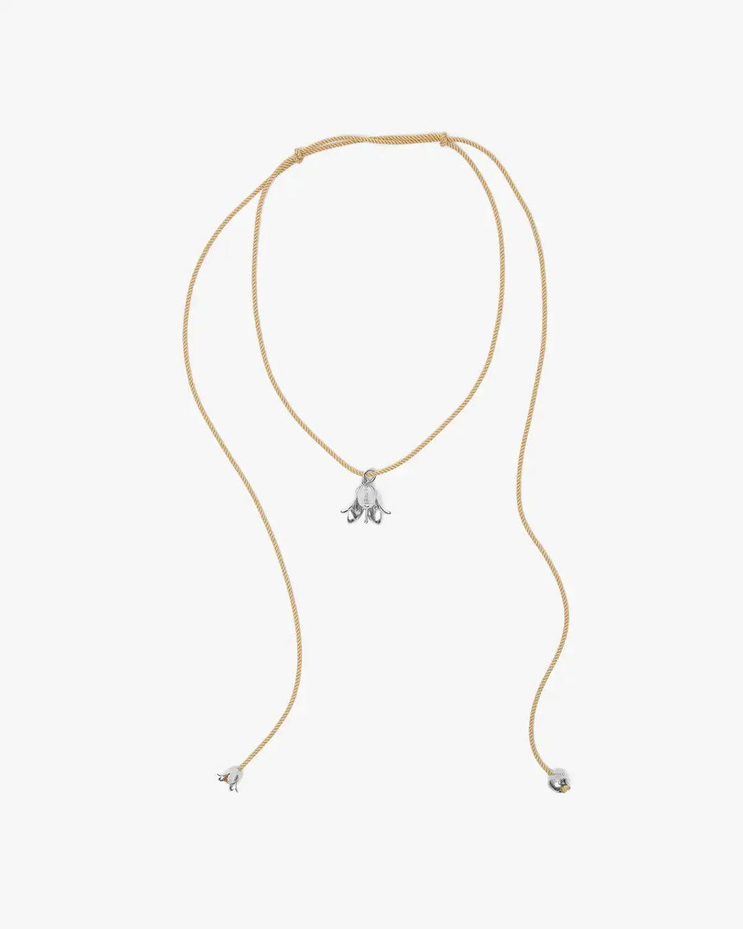 Era Necklace with Silver Bellflower