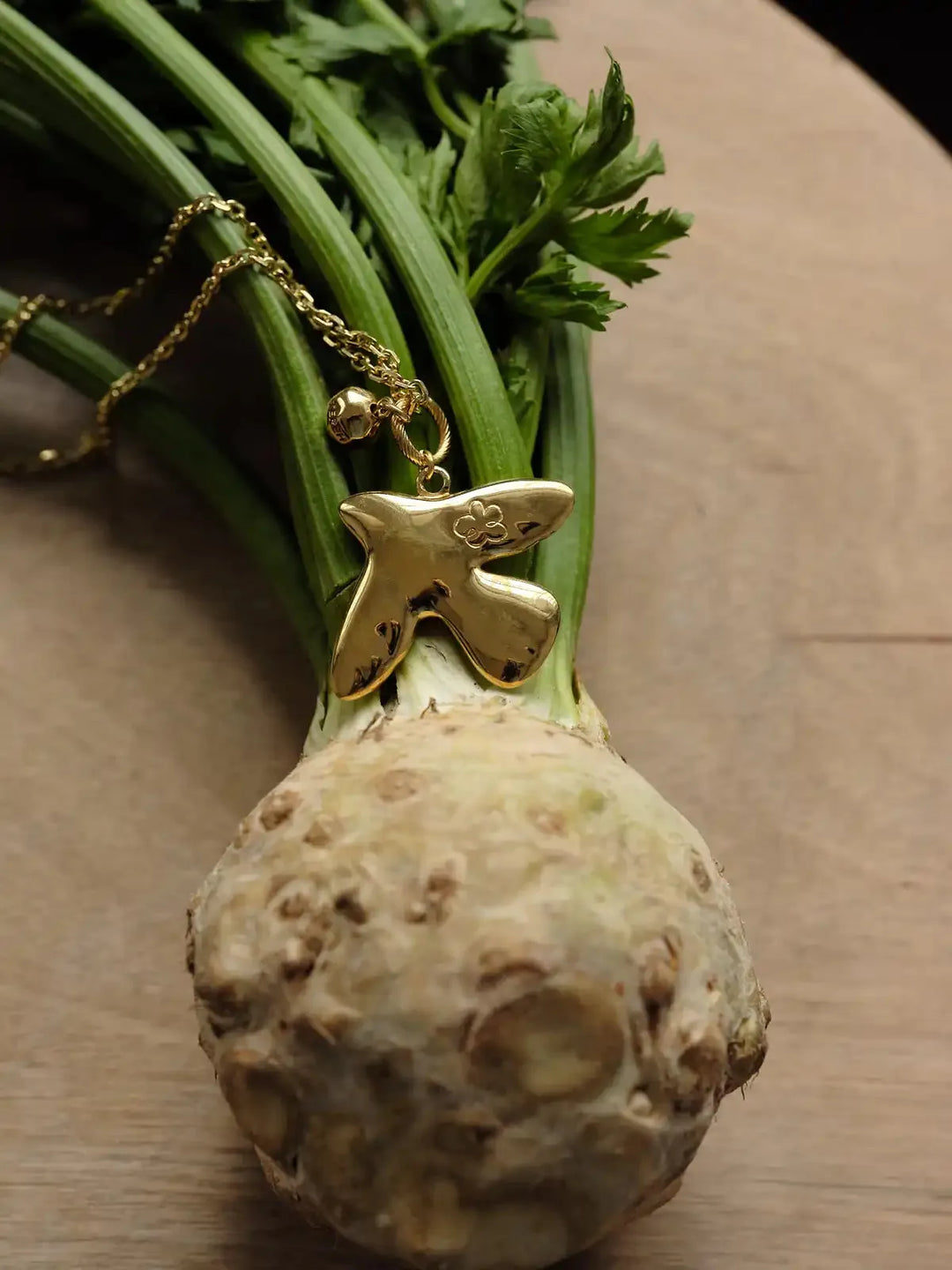 Era Gold-Plated Silver Bird Pendant