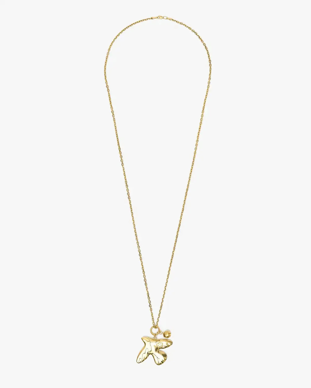 Era Gold-Plated Silver Bird Pendant