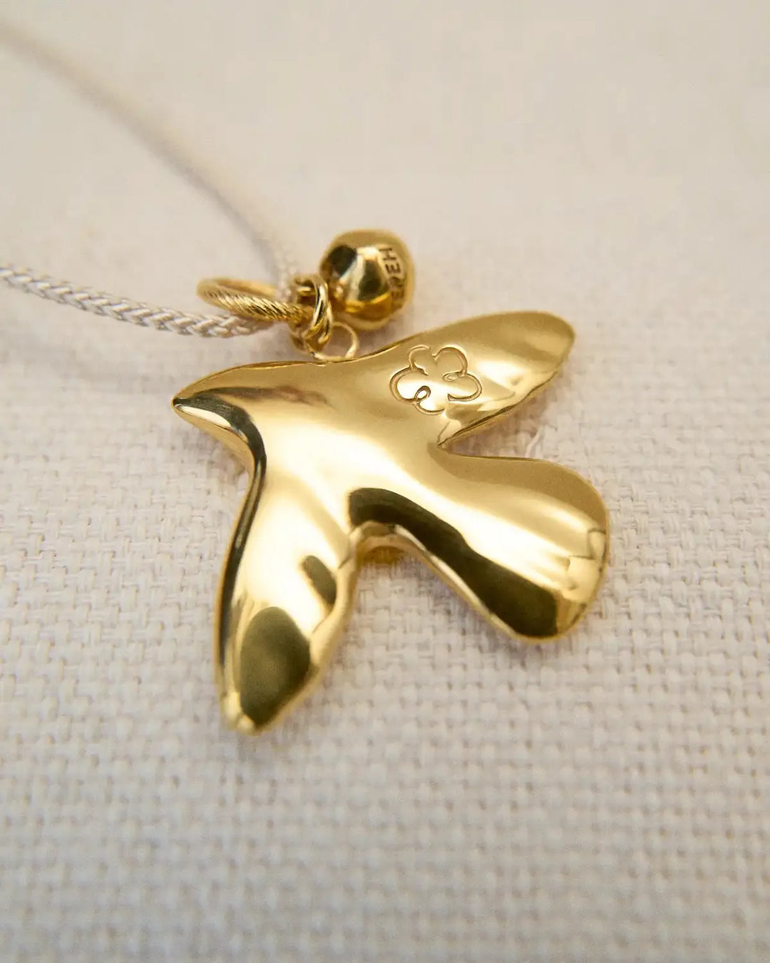 Era Gold-Plated Silver Bird Pendant