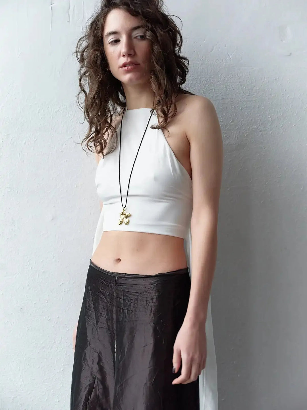 Era Gold-Plated Silver Bird Pendant