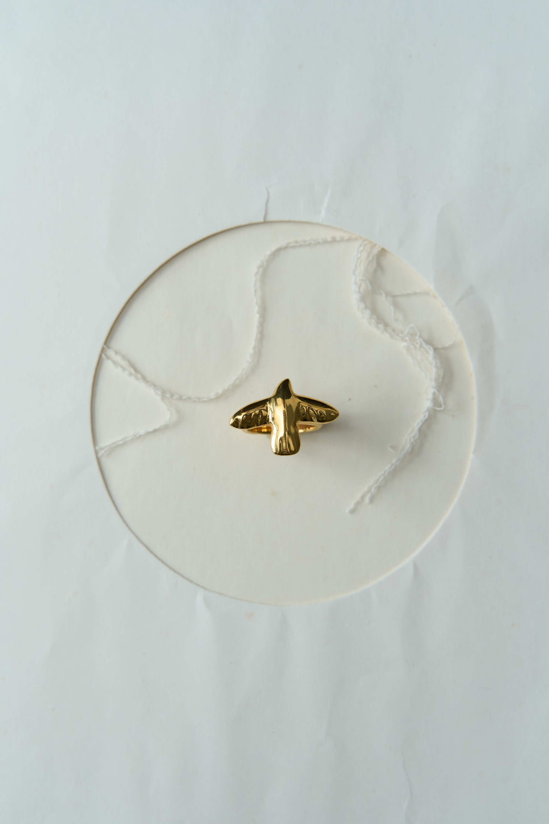 Era Gold-Plated Silver Ring