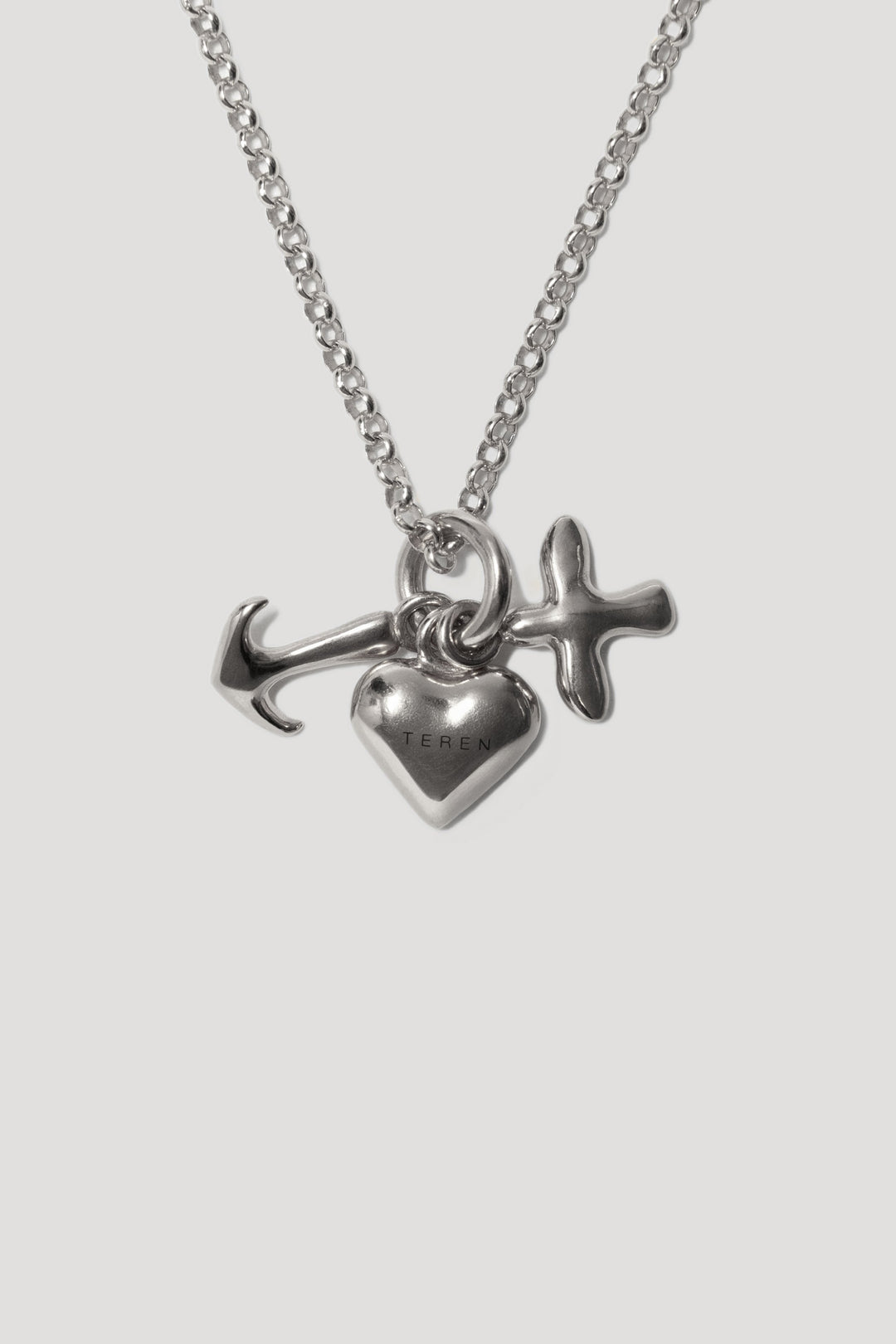 Підвіс FREEDOM HOPE LOVE у сріблі