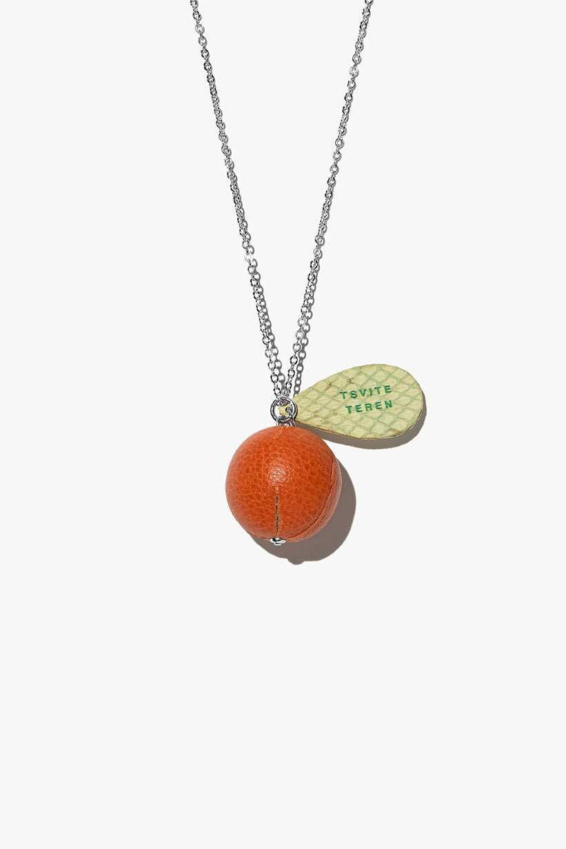 MANDARIN pendant with silver fittings 