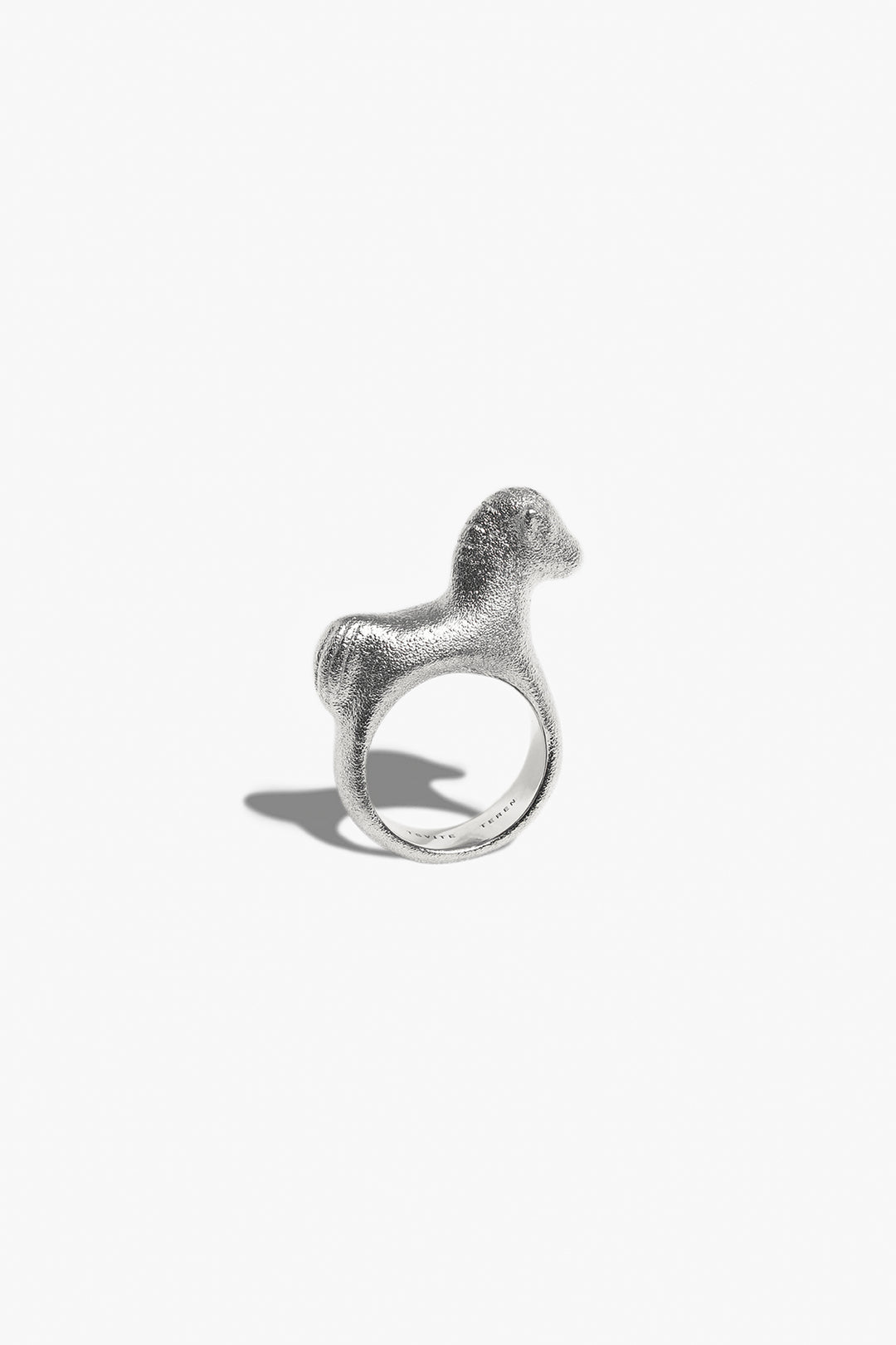 NEIGH-NEIGH silver ring