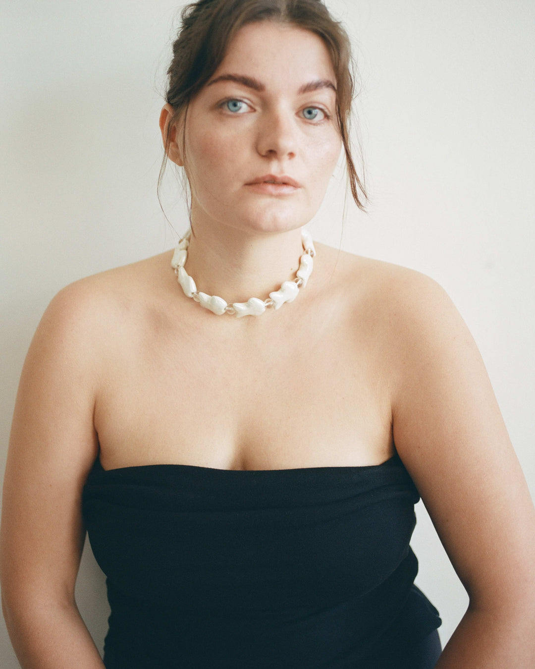 Кольє KHVYLI з порцеляновими рибами