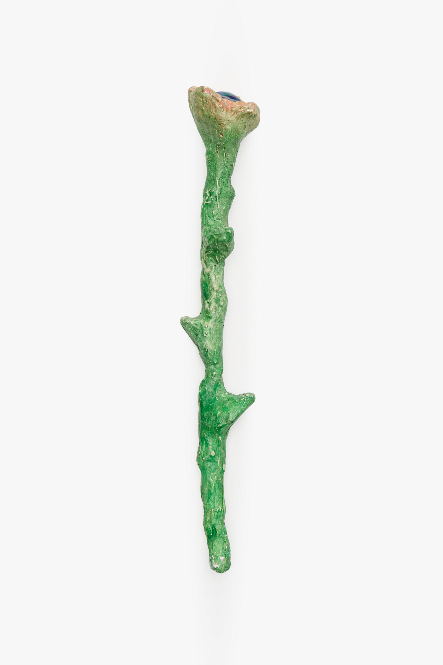 Upcycled sculpture FLOWERS OF ETERNITY. TRICOLOR MORNING GLORY