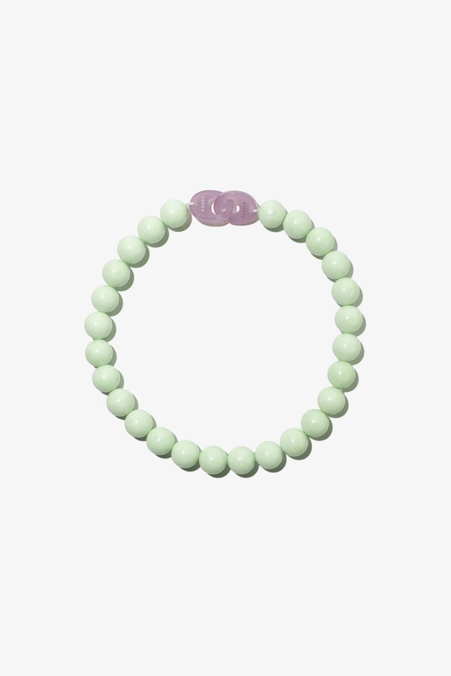 MEADOW necklace in mint color
