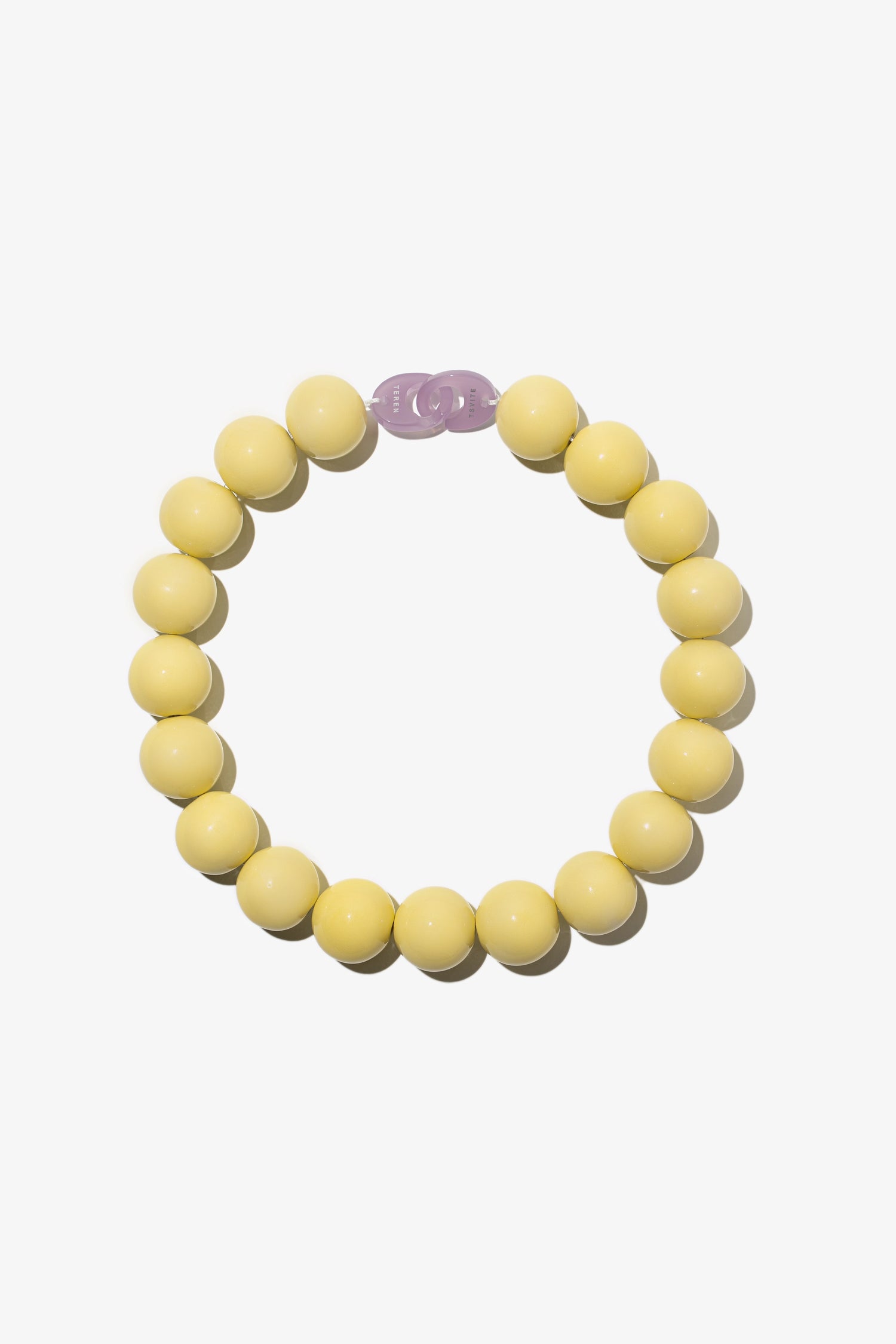 MEADOW necklace in yellow color