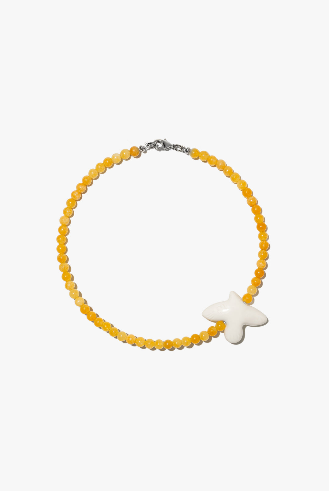 MYRNI necklace with citrine and bird