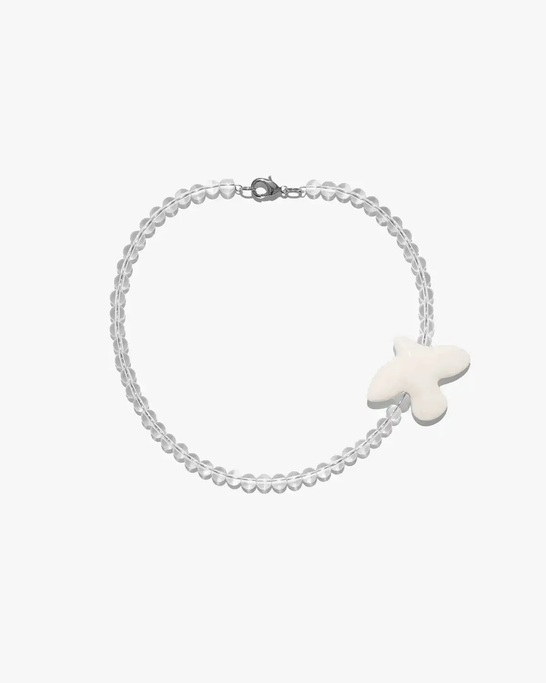 Кольє MYRNI з кришталем та пташкою