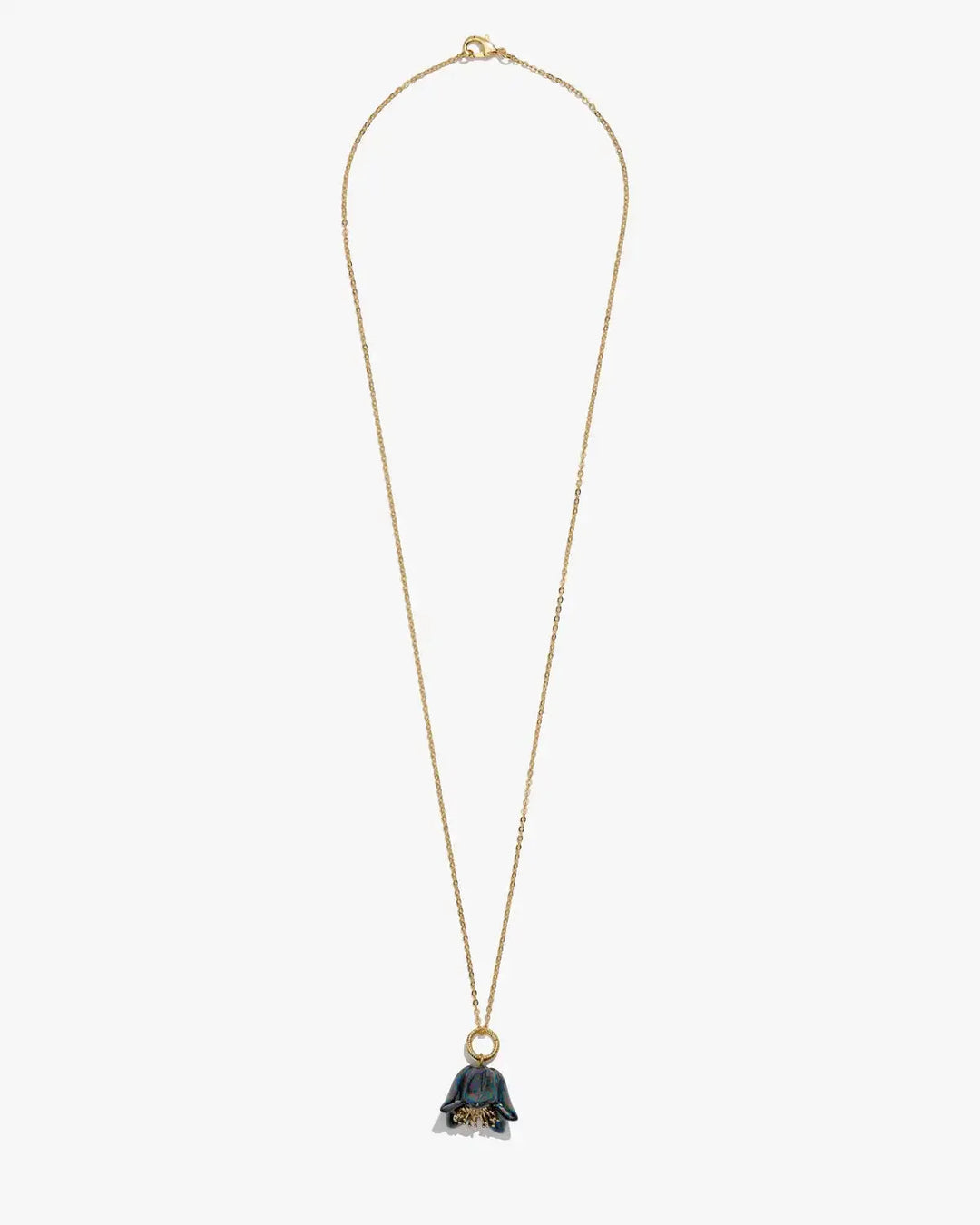 Polysk Bellflower Black Pendant