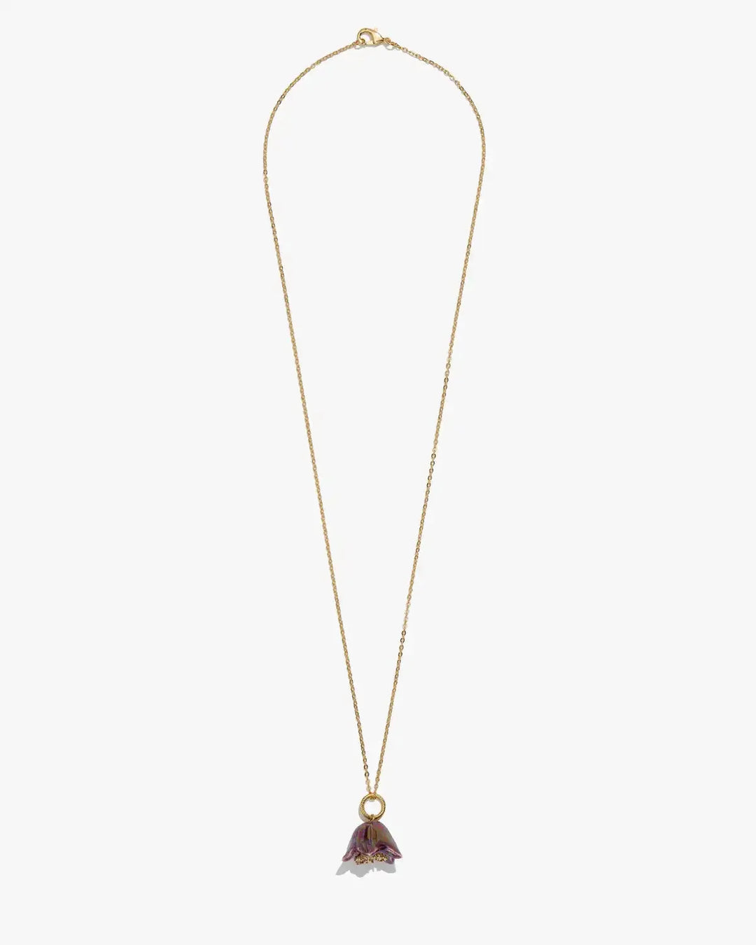 Polysk Bellflower Burgundy Pendant