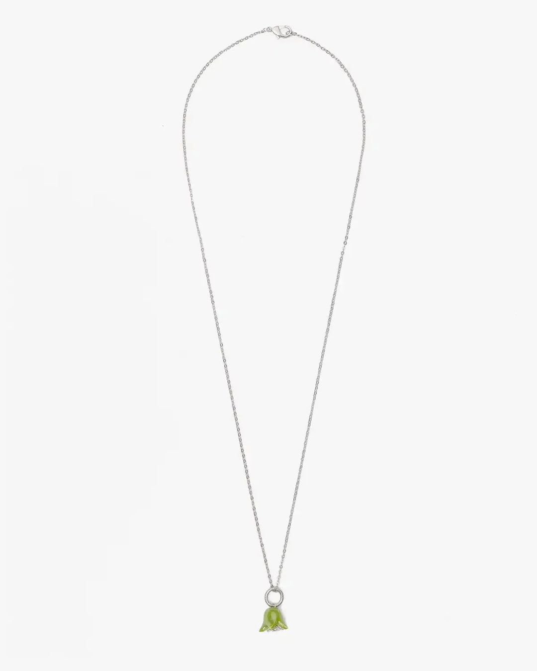 Polysk Small Green Bellflower Pendant