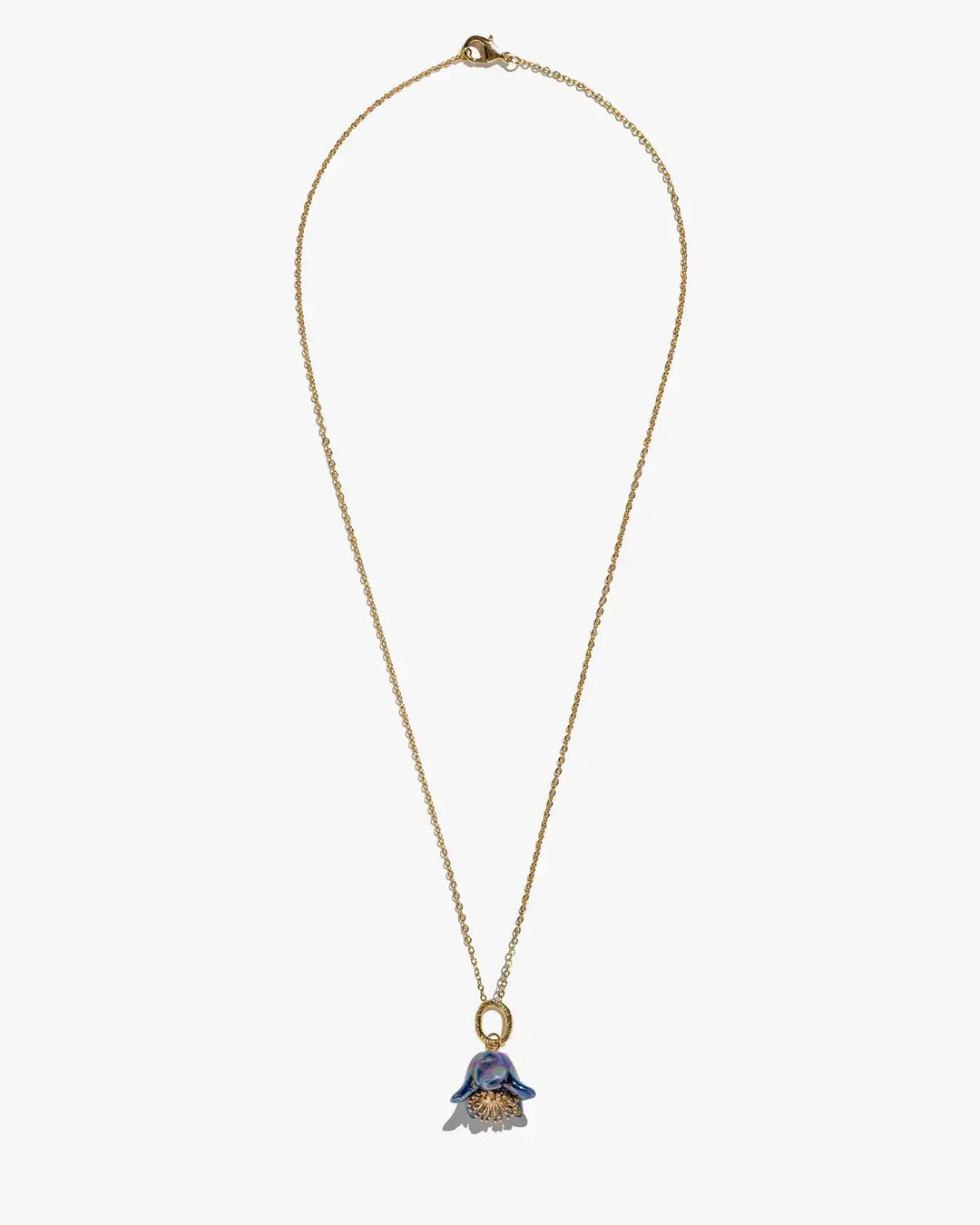 Polysk Small Blue Bellflower Pendant