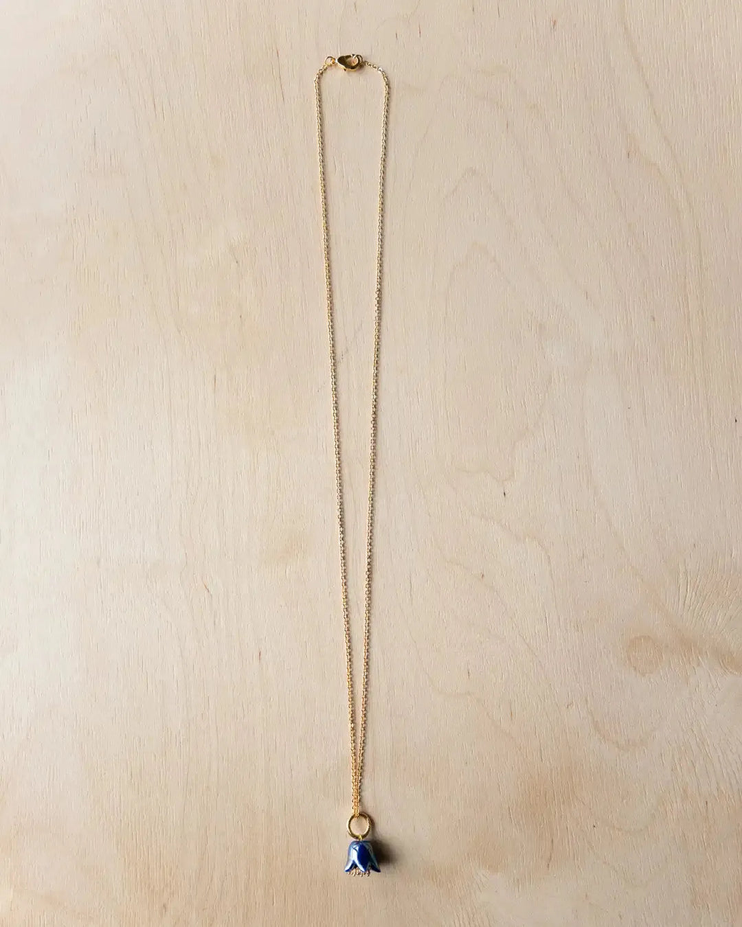 Polysk Small Blue Bellflower Pendant