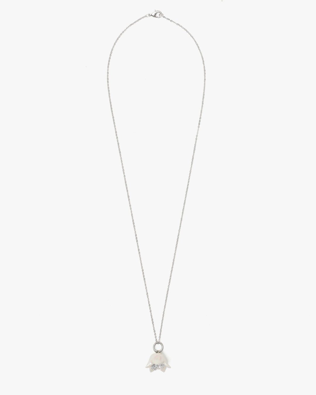 Polysk Bellflower White Pendant