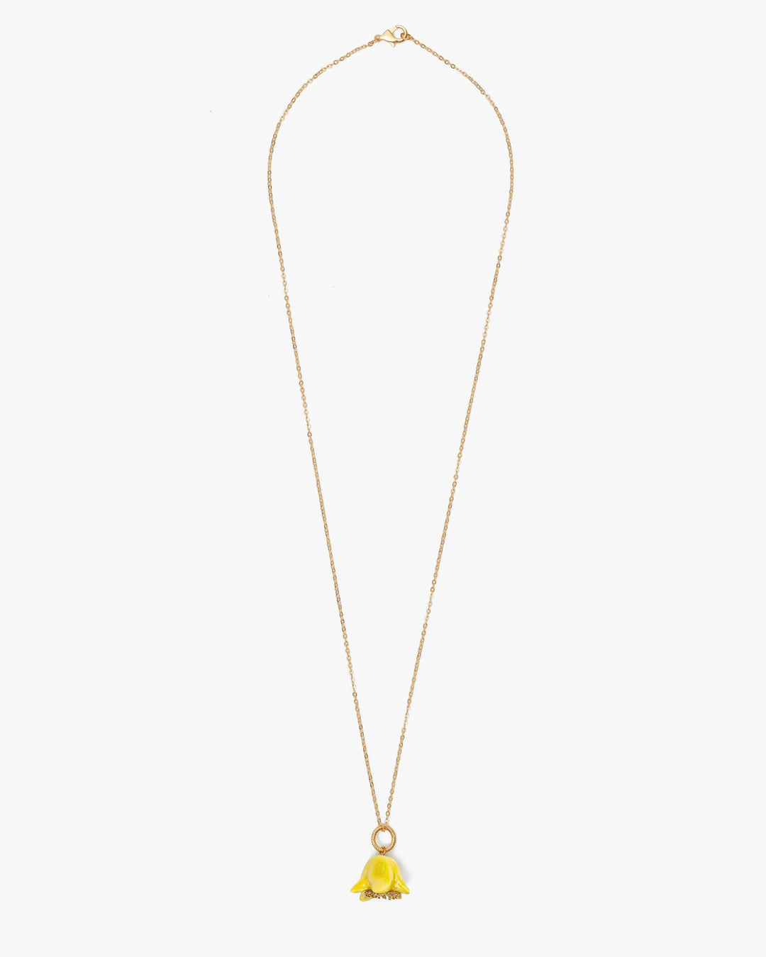 Polysk Bellflower Yellow Pendant