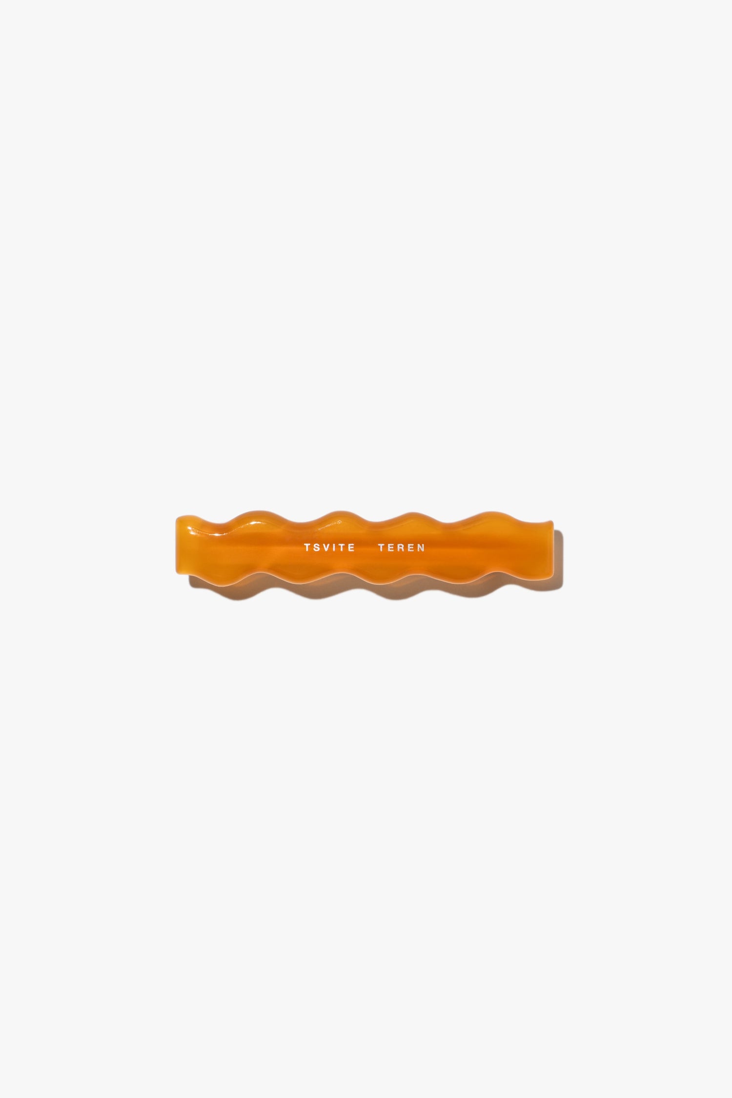 FLURRY mini hair clip in sunset color